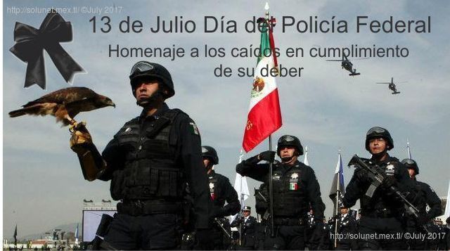 13 de Julio día del Policía Federal
