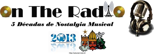 LOGO AÑO 2013 DE PROGRAMA DE RADIO ON THE RADIO