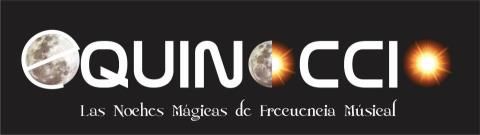LOGO NEGRO DEL PROGRAMA EQUINOCCIO DE FRECUENCIA MUSICAL DOMINGOS DE 19 A 21 HRS TIEMPO DEL NOROESTE DE MÉXICO http://frecuenciamusical.mex.tl/