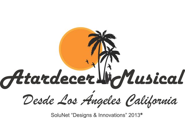 LOGO AÑO 2013 DE PROGRAMA DE RADIO ATARDECER MUSICAL CON TERESITA VELARDE DESDE LOS ÁNGELES CALIFORNIA