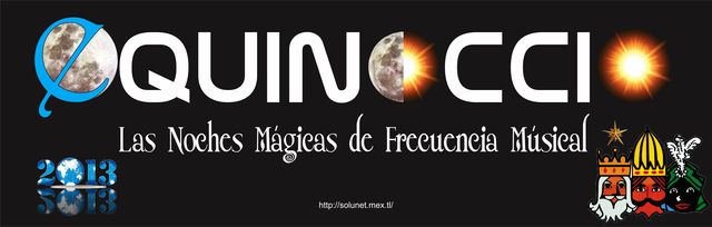 LOGO AÑO 2013 DE PROGRAMA DE RADIO EQUINOCCIO