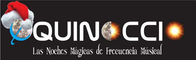 LOGO NAVIDEÑO DE PROGRAMA DE RADIO EQUINOCCIO